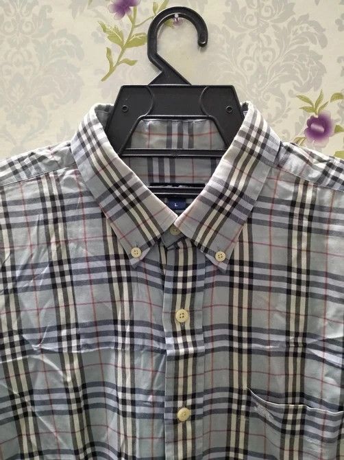 Burberry × Vintage BURBERRY SHIRT Size US L / EU 52-54 / 3 - 8 Thumbnail