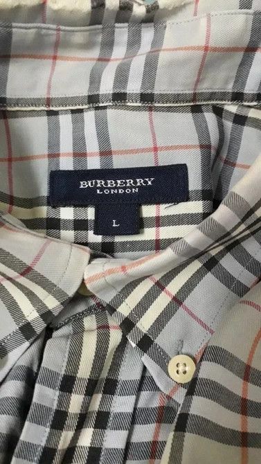 Burberry × Vintage BURBERRY SHIRT Size US L / EU 52-54 / 3 - 7 Thumbnail