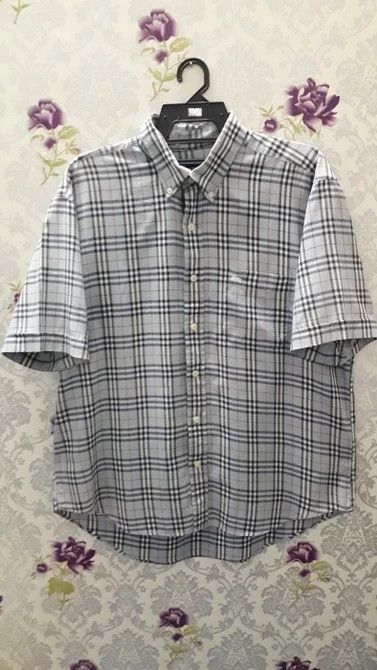 Burberry × Vintage BURBERRY SHIRT Size US L / EU 52-54 / 3 - 1 Thumbnail
