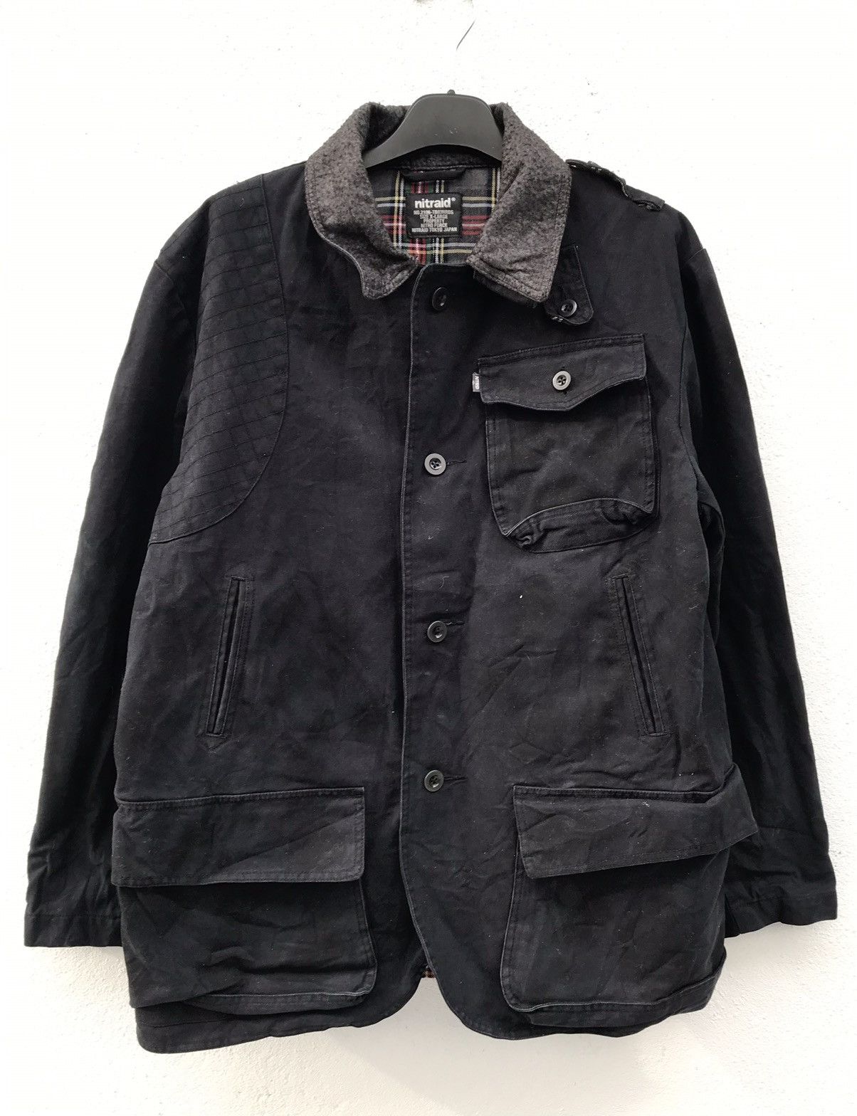 Japanese Brand Nitraid Tokyo Japan Cargo Pocket Jackets Size US XL / EU 56 / 4 - 2 Thumbnail