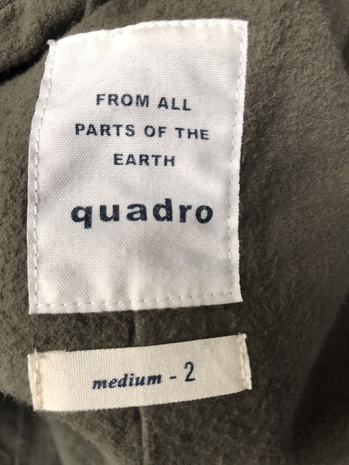 Japanese Brand Made in Japan Quadro Army Style Fashion Jackets Size US M / EU 48-50 / 2 - 10 Thumbnail