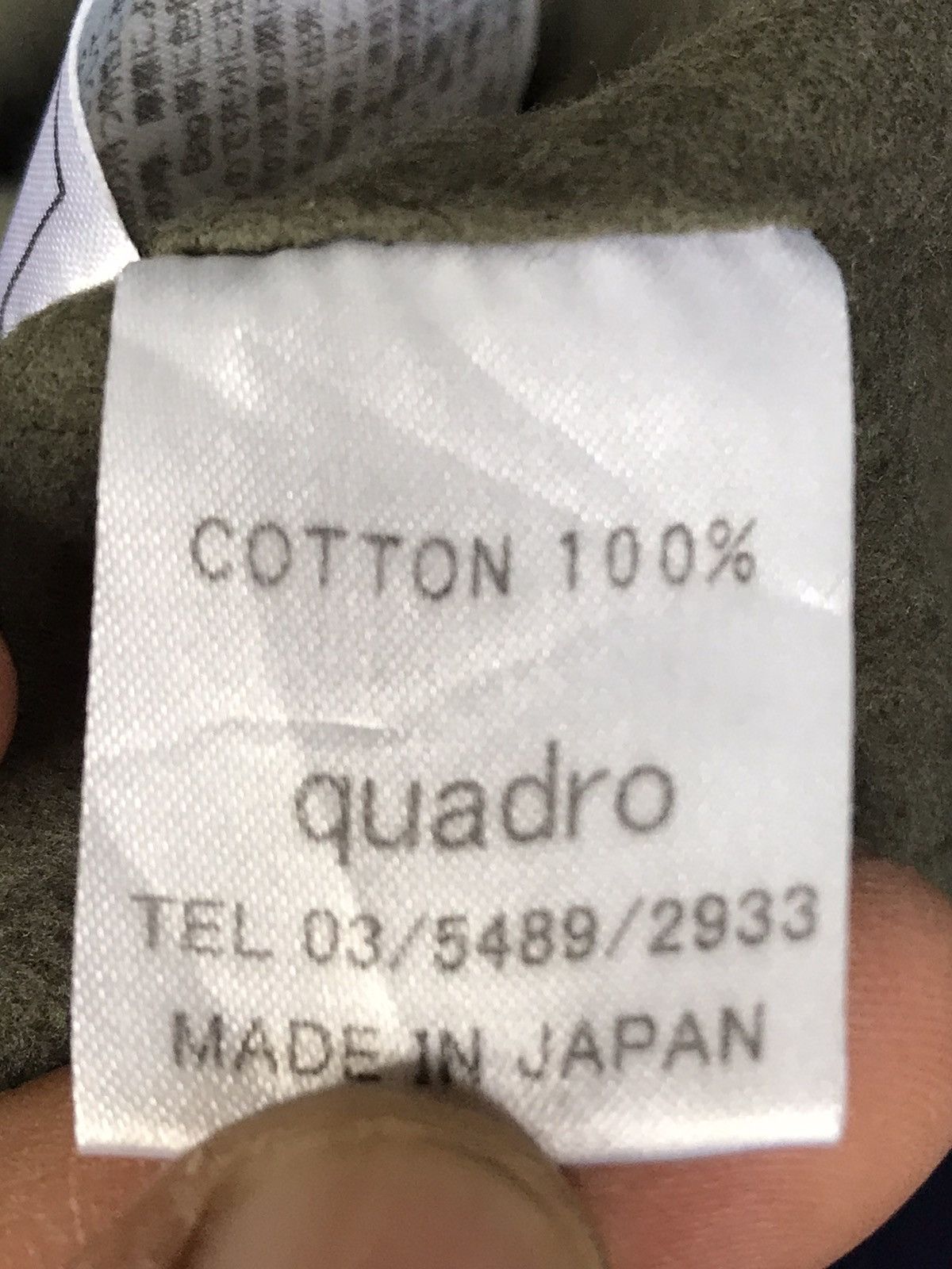 Japanese Brand Made in Japan Quadro Army Style Fashion Jackets Size US M / EU 48-50 / 2 - 12 Thumbnail