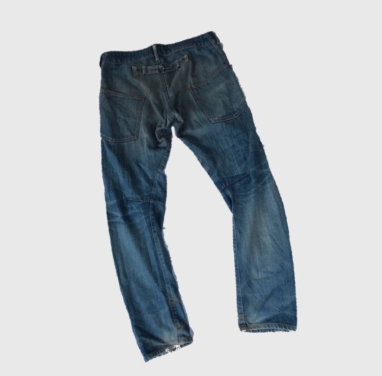 image of Hare Buckle Jeans Pant Denim in Blue, Men's (Size 33)