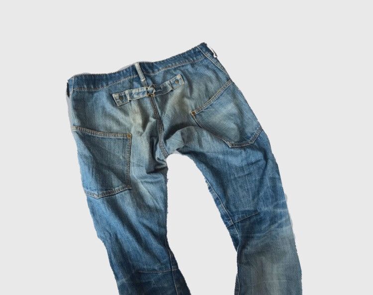HARE HARE buckle jeans pant denim Size US 33 - 1 Thumbnail