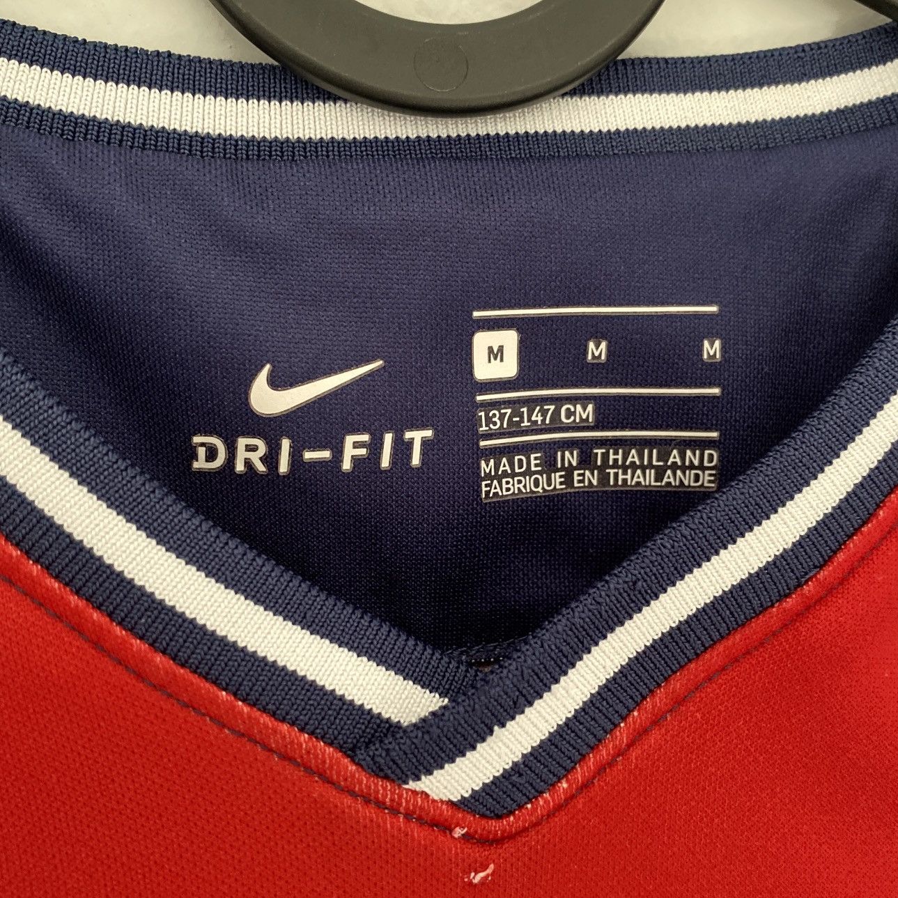Jordan Brand × Nike 2021 PSG Paris Nike Jordan Soccer Jersey Size US XS / EU 42 / 0 - 4 Thumbnail