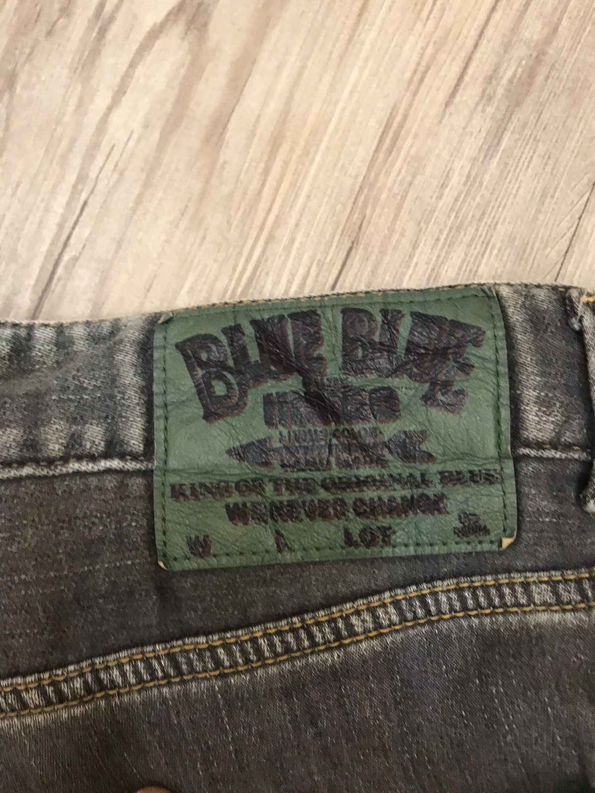 Blue Blue Japan Made In Japan Blue Blue Japan Light Faded Denim Jeans Size US 32 / EU 48 - 9 Thumbnail