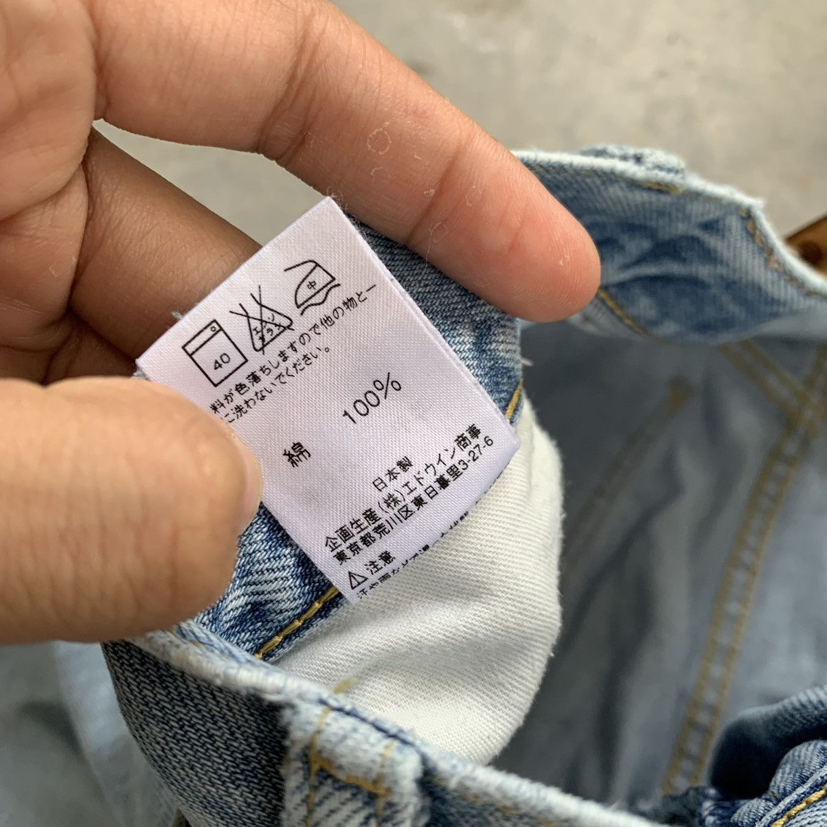 Japanese Brand Made in Japan Lee Distressed Jeans denim Pant Size US 30 / EU 46 - 10 Thumbnail