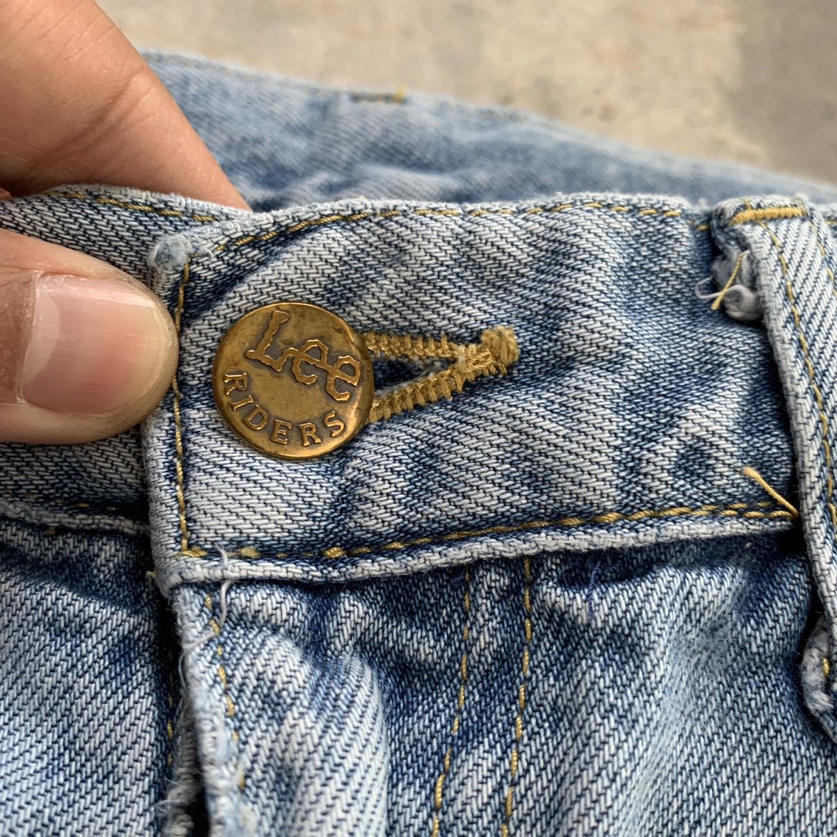 Japanese Brand Made in Japan Lee Distressed Jeans denim Pant Size US 30 / EU 46 - 6 Thumbnail