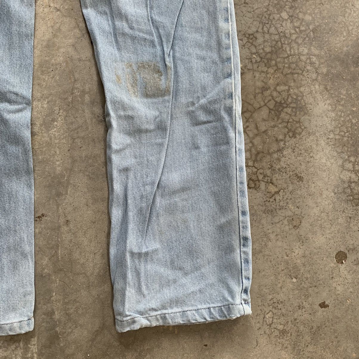 Japanese Brand Made in Japan Lee Distressed Jeans denim Pant Size US 30 / EU 46 - 7 Thumbnail