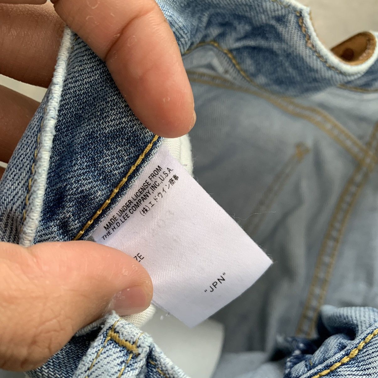 Japanese Brand Made in Japan Lee Distressed Jeans denim Pant Size US 30 / EU 46 - 9 Thumbnail
