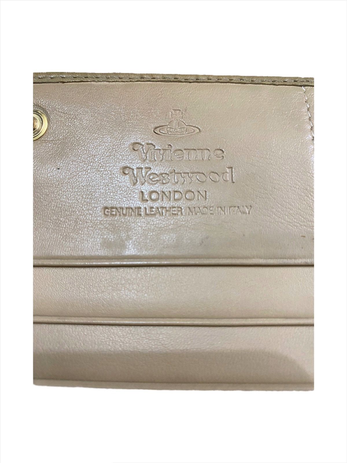 Vivienne Westwood 🔥 Vivienne Westwood Squiggle Leather Orb Long Wallet Size ONE SIZE - 6 Thumbnail