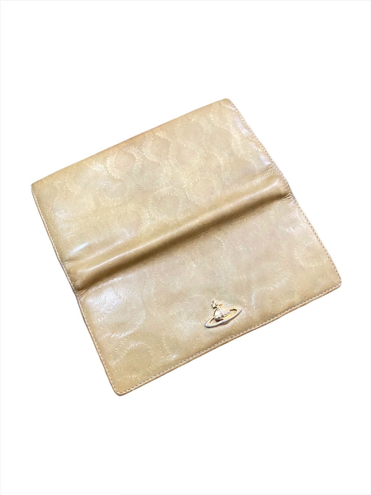 Vivienne Westwood 🔥 Vivienne Westwood Squiggle Leather Orb Long Wallet Size ONE SIZE - 4 Thumbnail