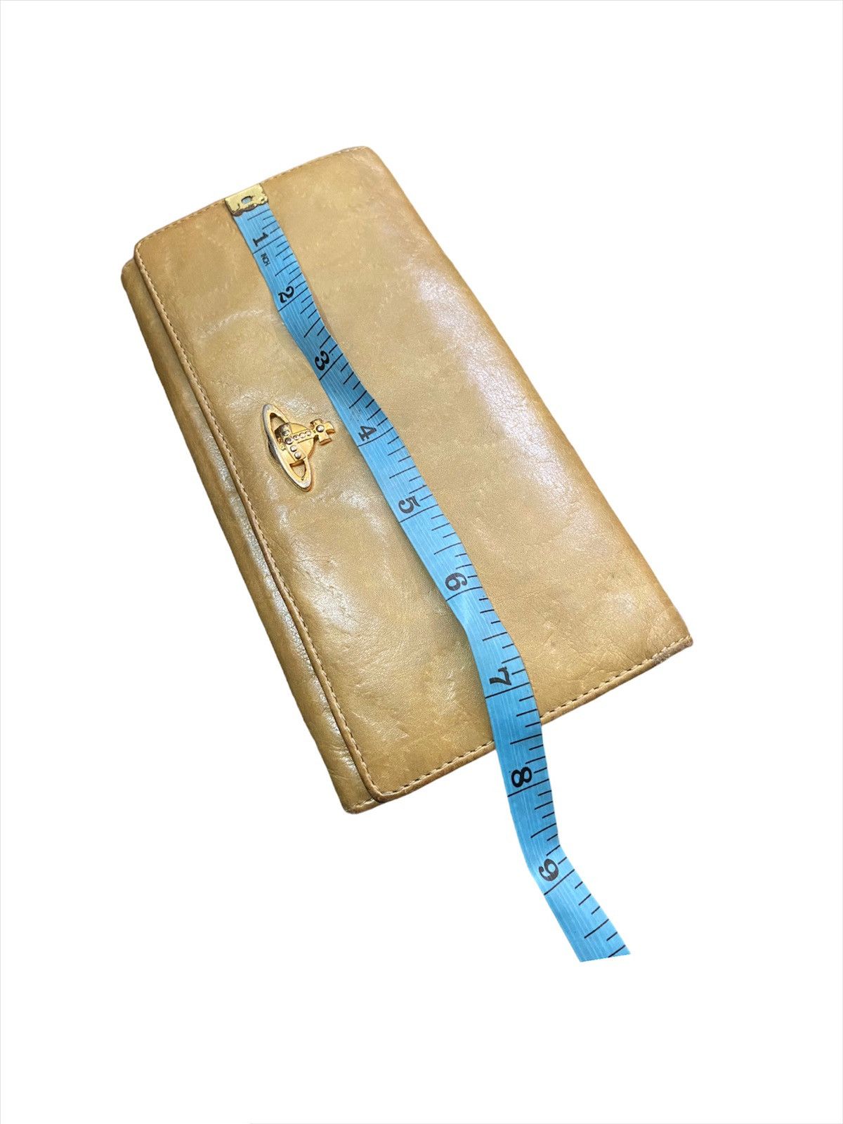 Vivienne Westwood 🔥 Vivienne Westwood Squiggle Leather Orb Long Wallet Size ONE SIZE - 10 Thumbnail