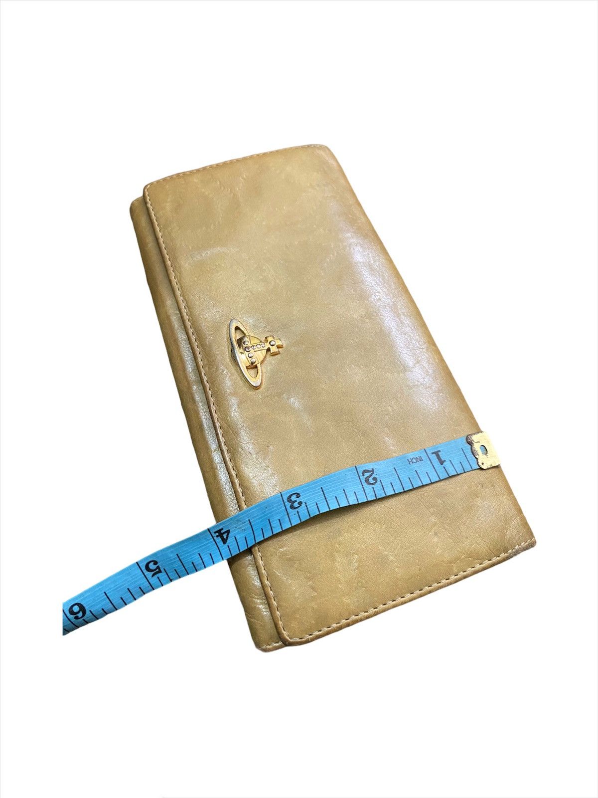 Vivienne Westwood 🔥 Vivienne Westwood Squiggle Leather Orb Long Wallet Size ONE SIZE - 11 Thumbnail