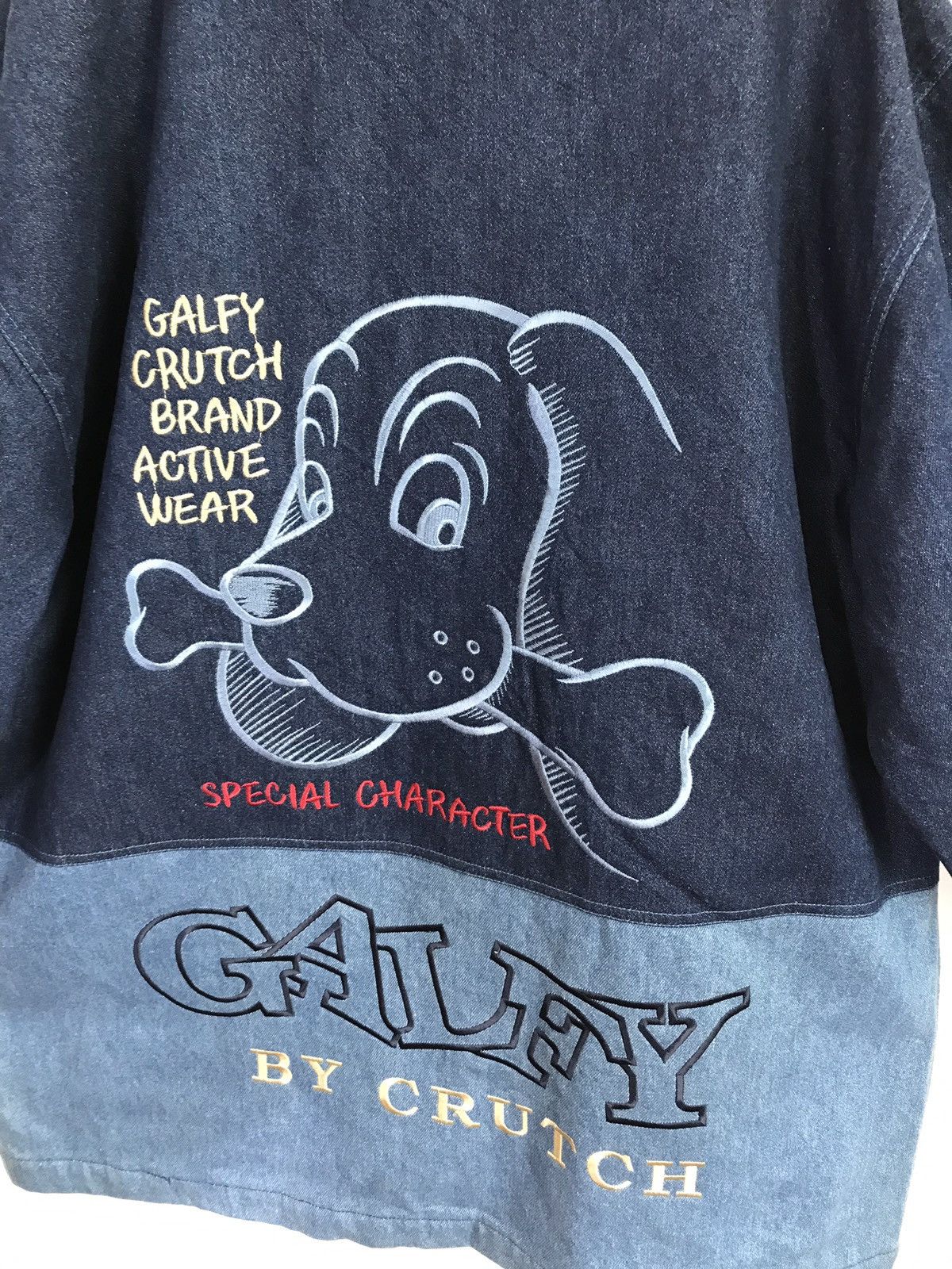 Cartoon Network × Japanese Brand Japanese Brand Galfy By Crutch Light Denim Work Jackets Size US L / EU 52-54 / 3 - 6 Thumbnail