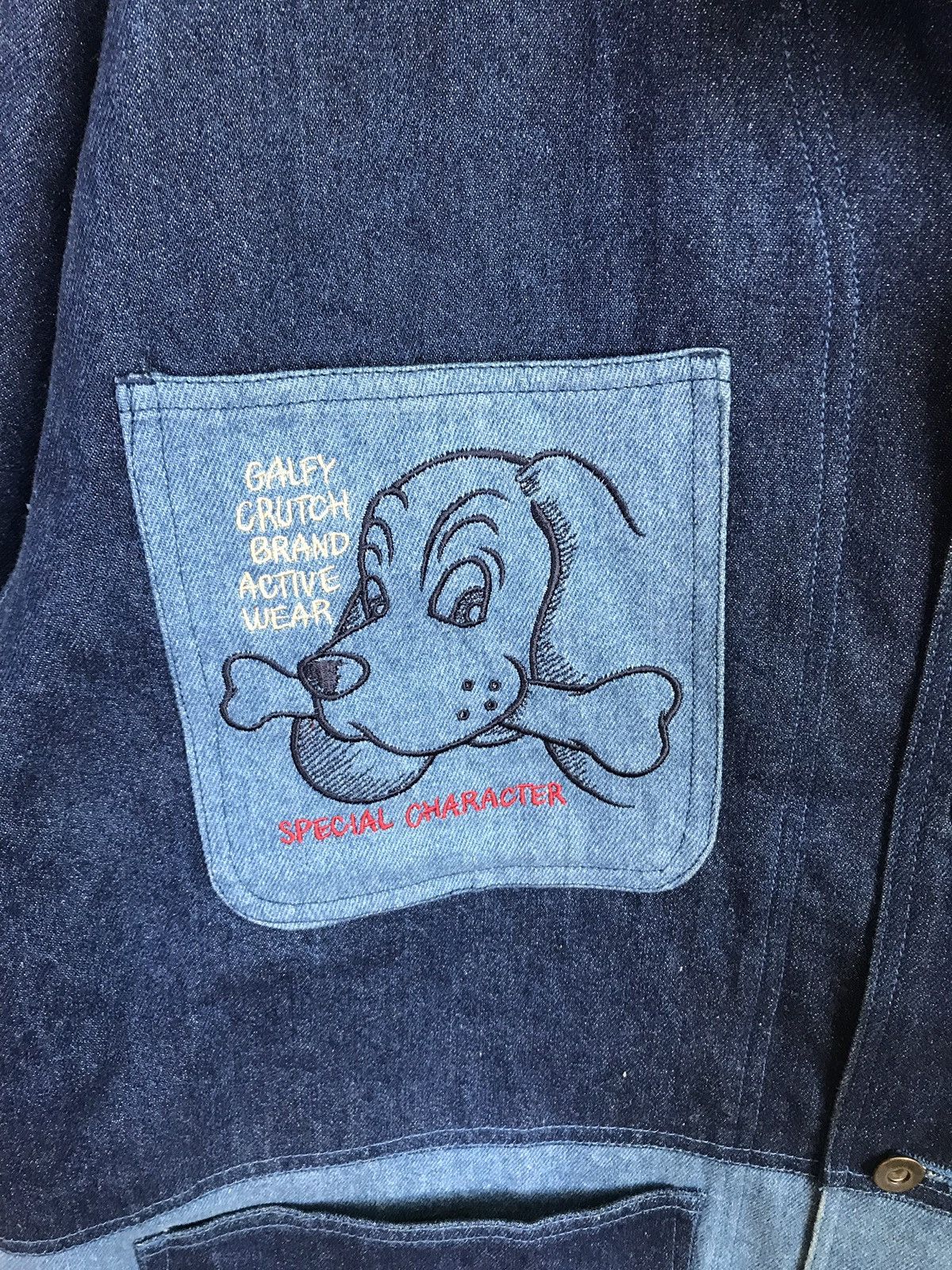 Cartoon Network × Japanese Brand Japanese Brand Galfy By Crutch Light Denim Work Jackets Size US L / EU 52-54 / 3 - 5 Thumbnail
