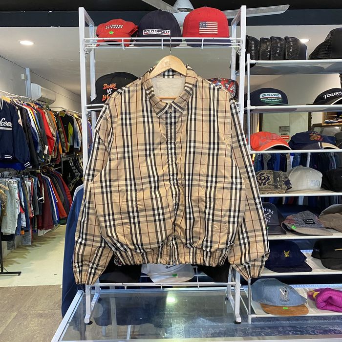 Vintage Vintage Burberry Nova Check Reversible Harrington Jacket