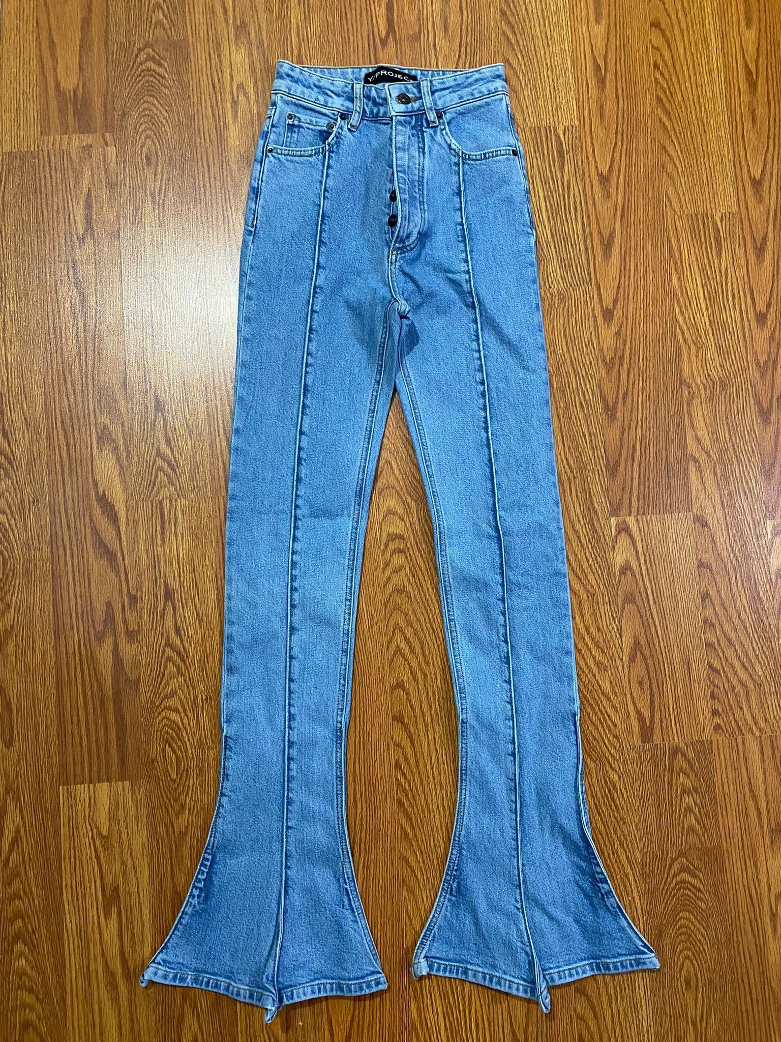 Y/Project Five Pocket Flared Trumpet Jean Size 36" / US 14 / IT 50 - 6 Thumbnail