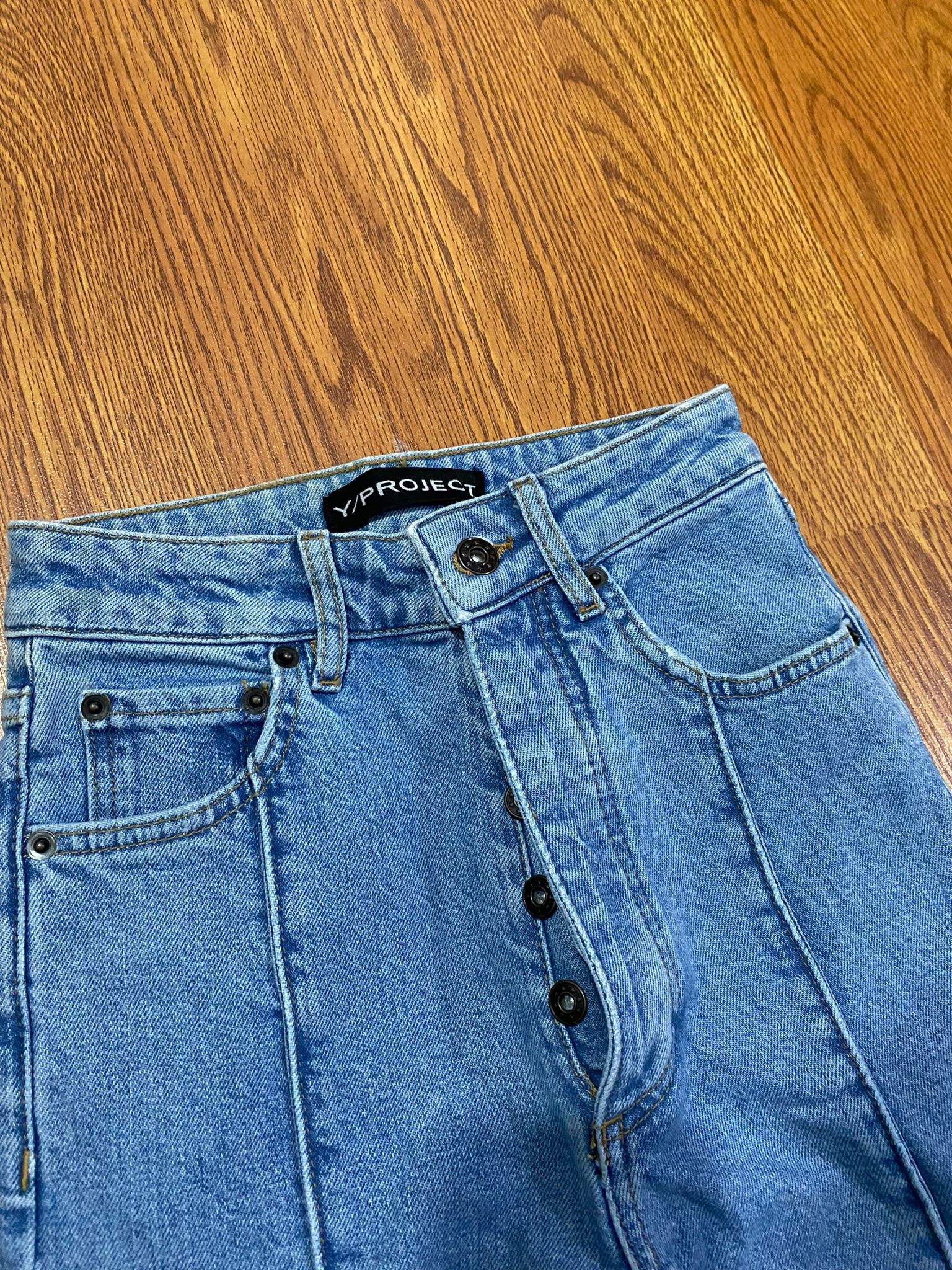 Y/Project Five Pocket Flared Trumpet Jean Size 36" / US 14 / IT 50 - 7 Thumbnail