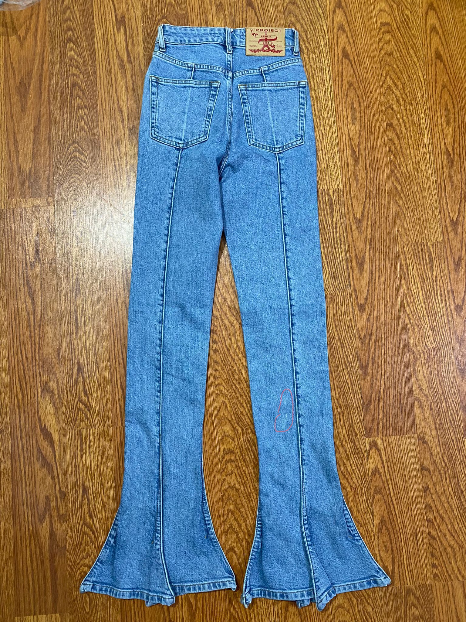 Y/Project Five Pocket Flared Trumpet Jean Size 36" / US 14 / IT 50 - 8 Thumbnail