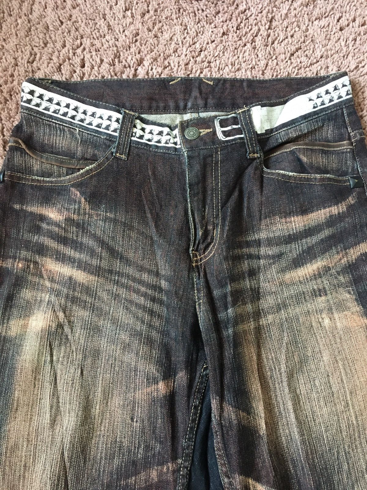 Japanese Brand ppfm custom performance jeans Size US 29 - 2 Thumbnail