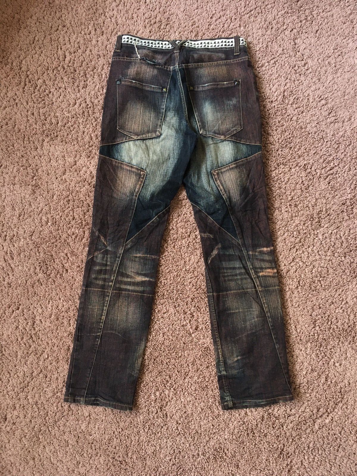 Japanese Brand ppfm custom performance jeans Size US 29 - 6 Thumbnail