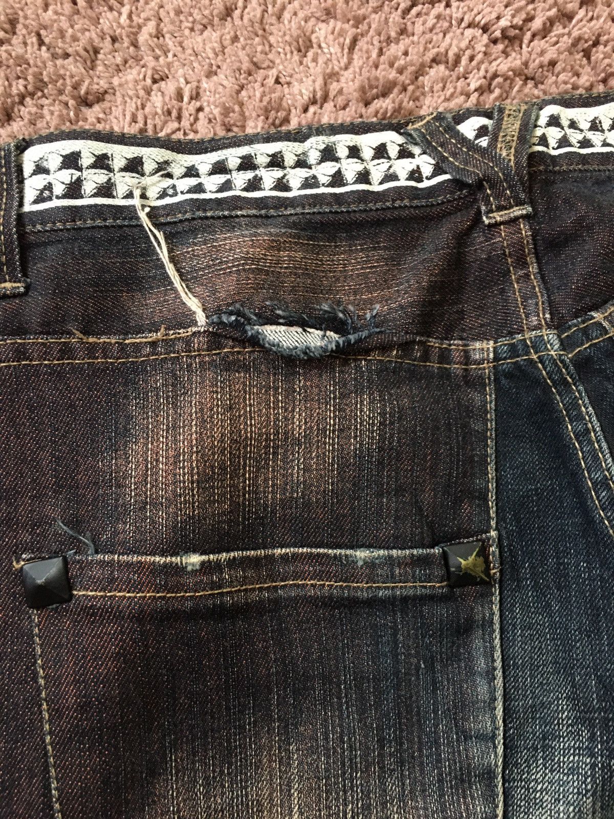 Japanese Brand ppfm custom performance jeans Size US 29 - 9 Thumbnail