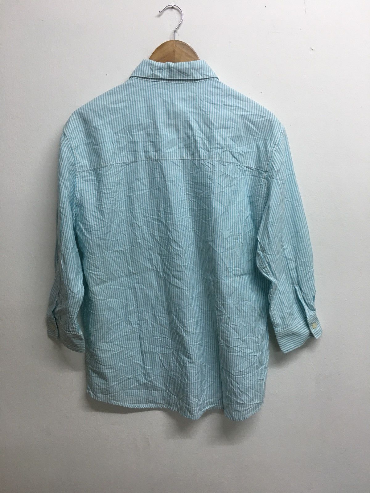 Issey Miyake ne-net stripe shirt Size US M / EU 48-50 / 2 - 5 Thumbnail
