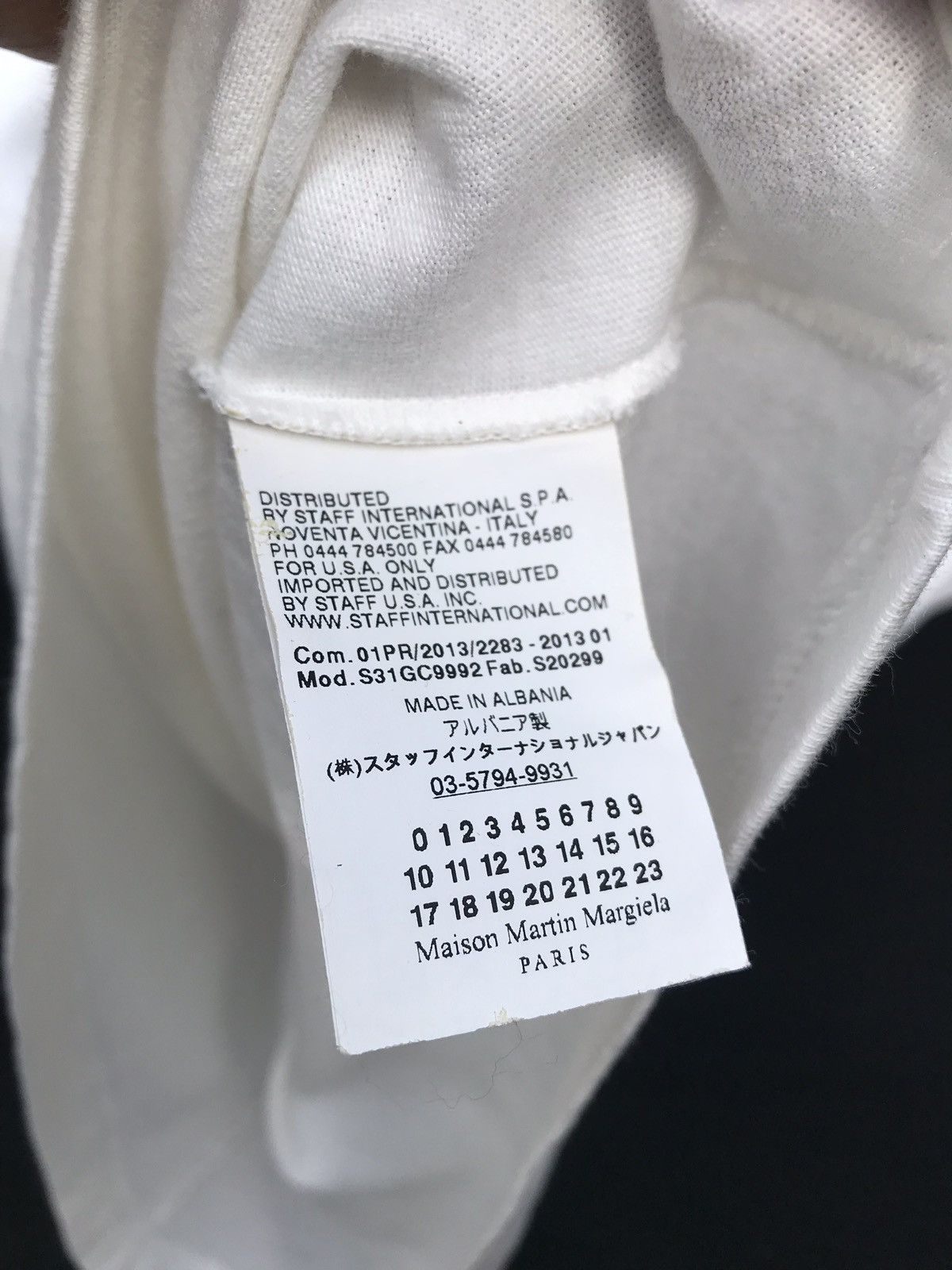 Maison Margiela Maison Martin Margiela Basic Tee Size US S / EU 44-46 / 1 - 6 Thumbnail