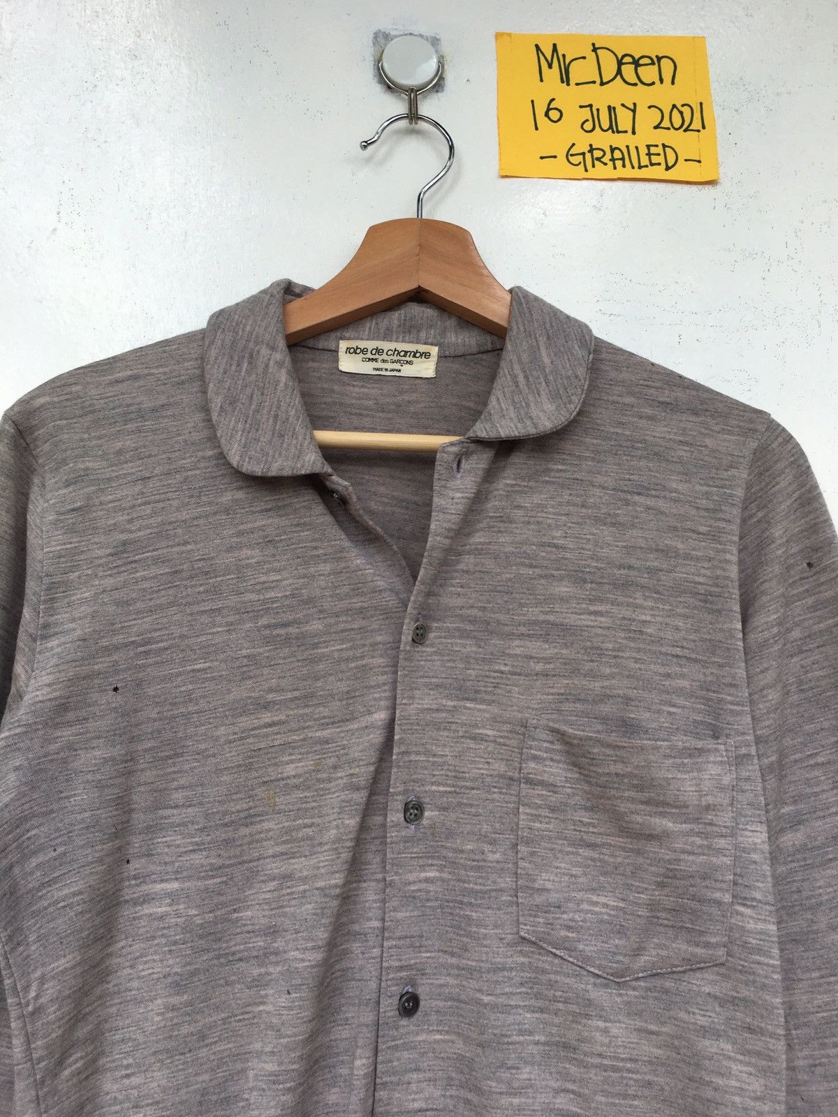 Comme des Garcons Vintage CDG Comme Des Garcons Longsleeve Buttons Shirt Size US S / EU 44-46 / 1 - 5 Thumbnail