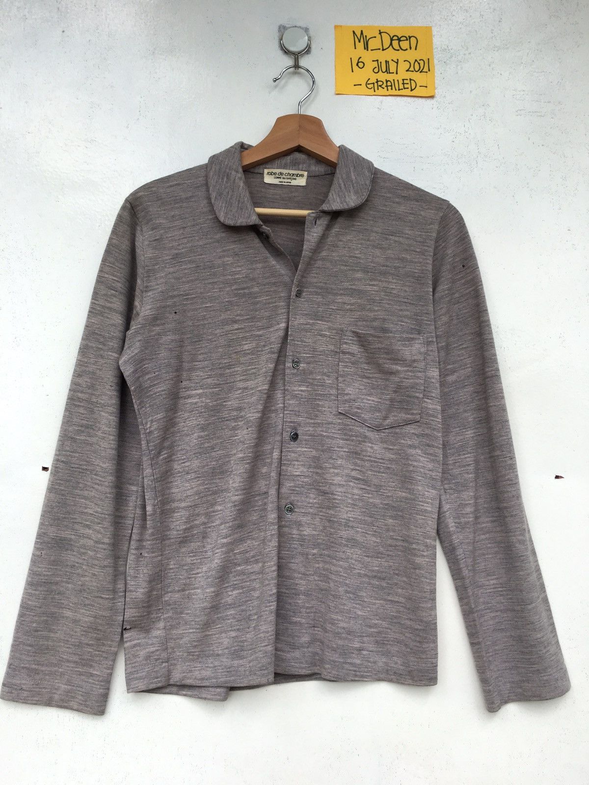 Comme des Garcons Vintage CDG Comme Des Garcons Longsleeve Buttons Shirt Size US S / EU 44-46 / 1 - 1 Thumbnail