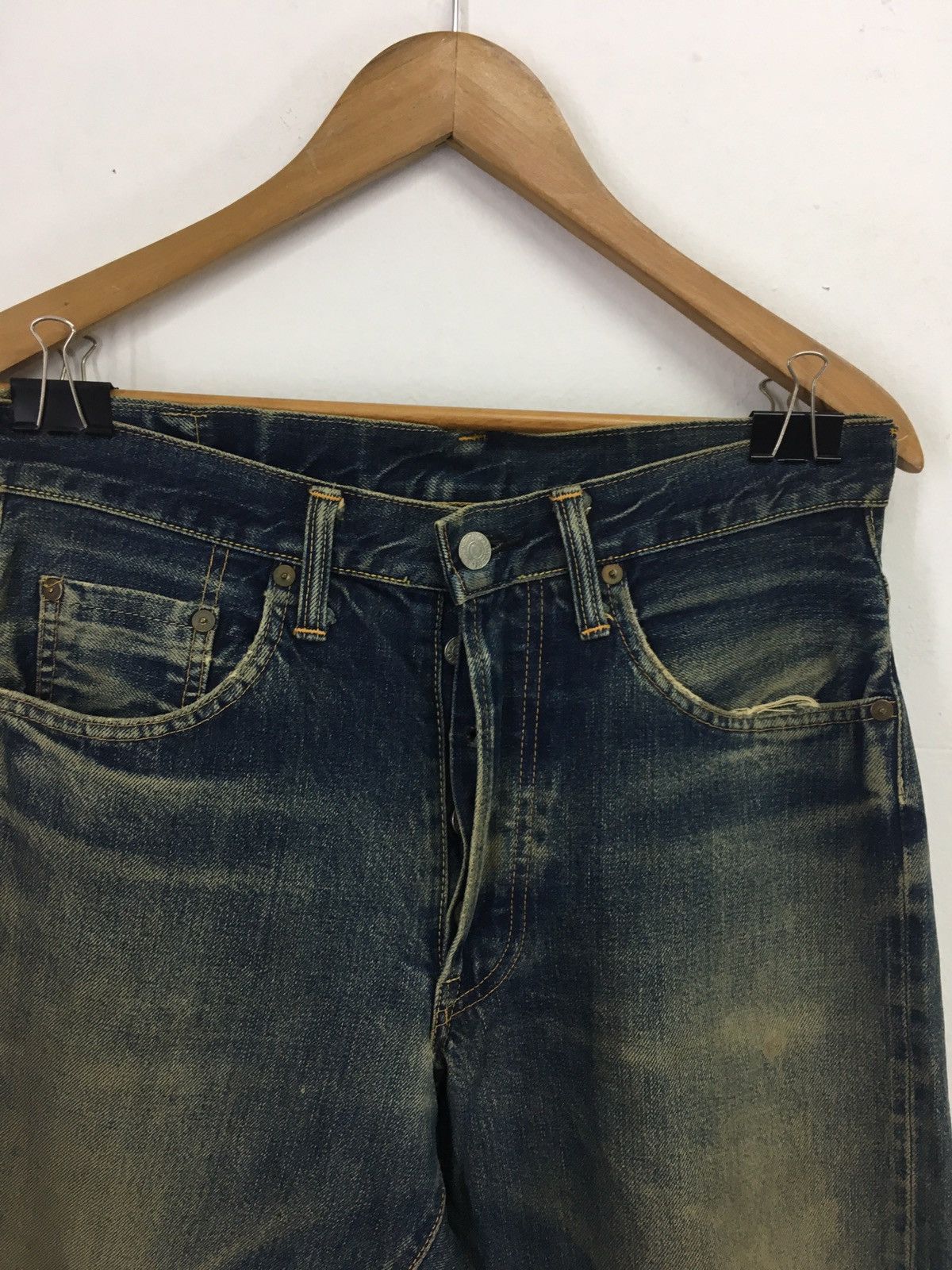 Japanese Brand raw japanese sewing chop brand Size US 30 / EU 46 - 2 Thumbnail