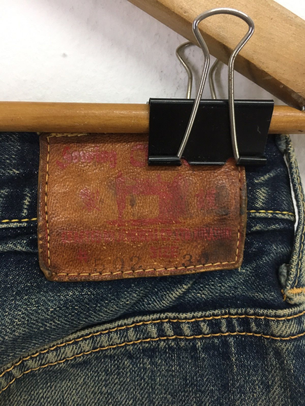 Japanese Brand raw japanese sewing chop brand Size US 30 / EU 46 - 6 Thumbnail