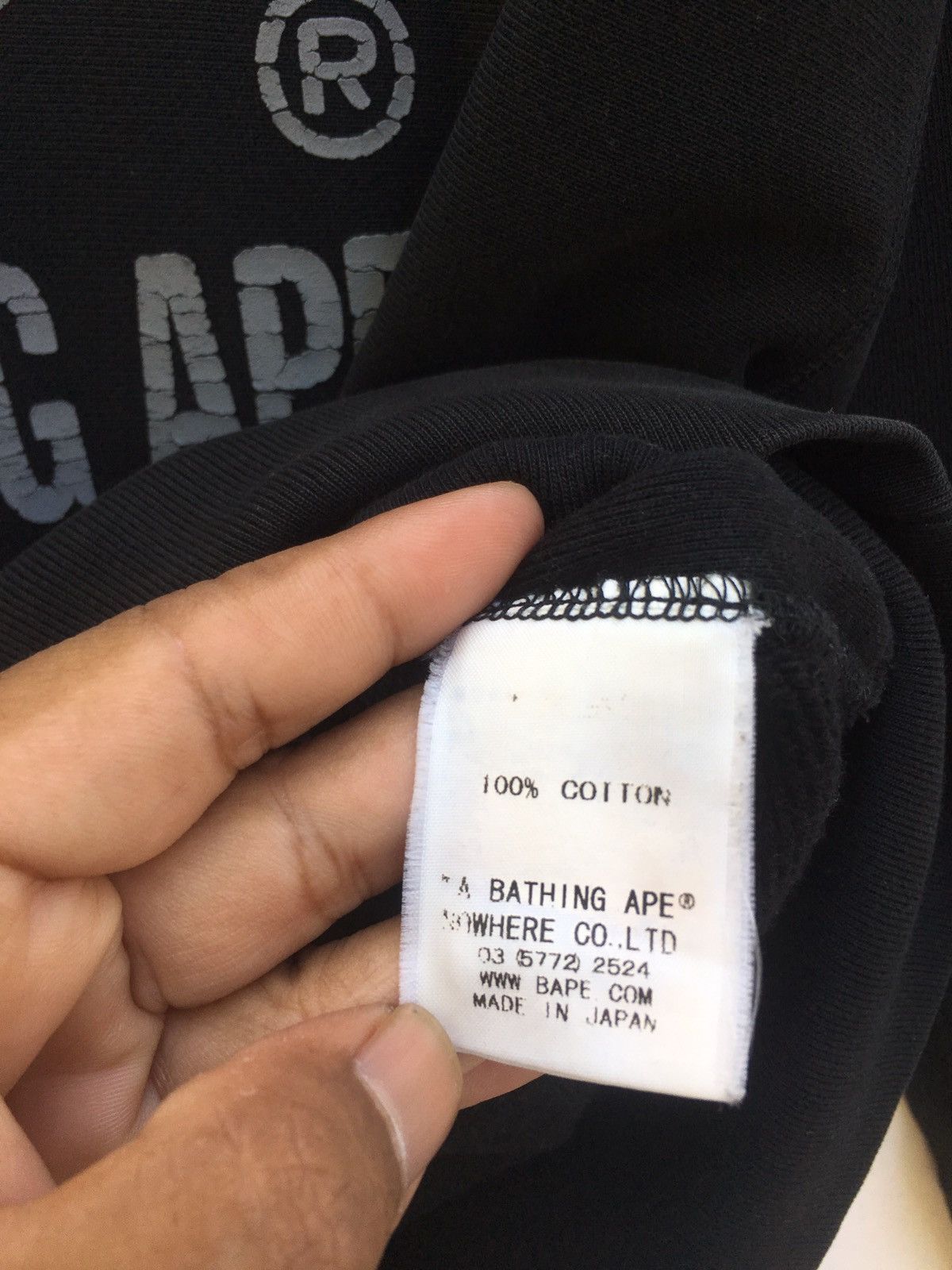 Bape Rare Vintage BAPE A Bathing Ape Big Logo Sweatshirt Size US M / EU 48-50 / 2 - 12 Thumbnail