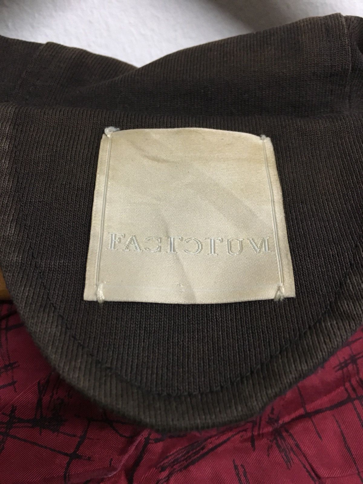 FACTOTUM brown hoodie jacket Size US M / EU 48-50 / 2 - 6 Thumbnail