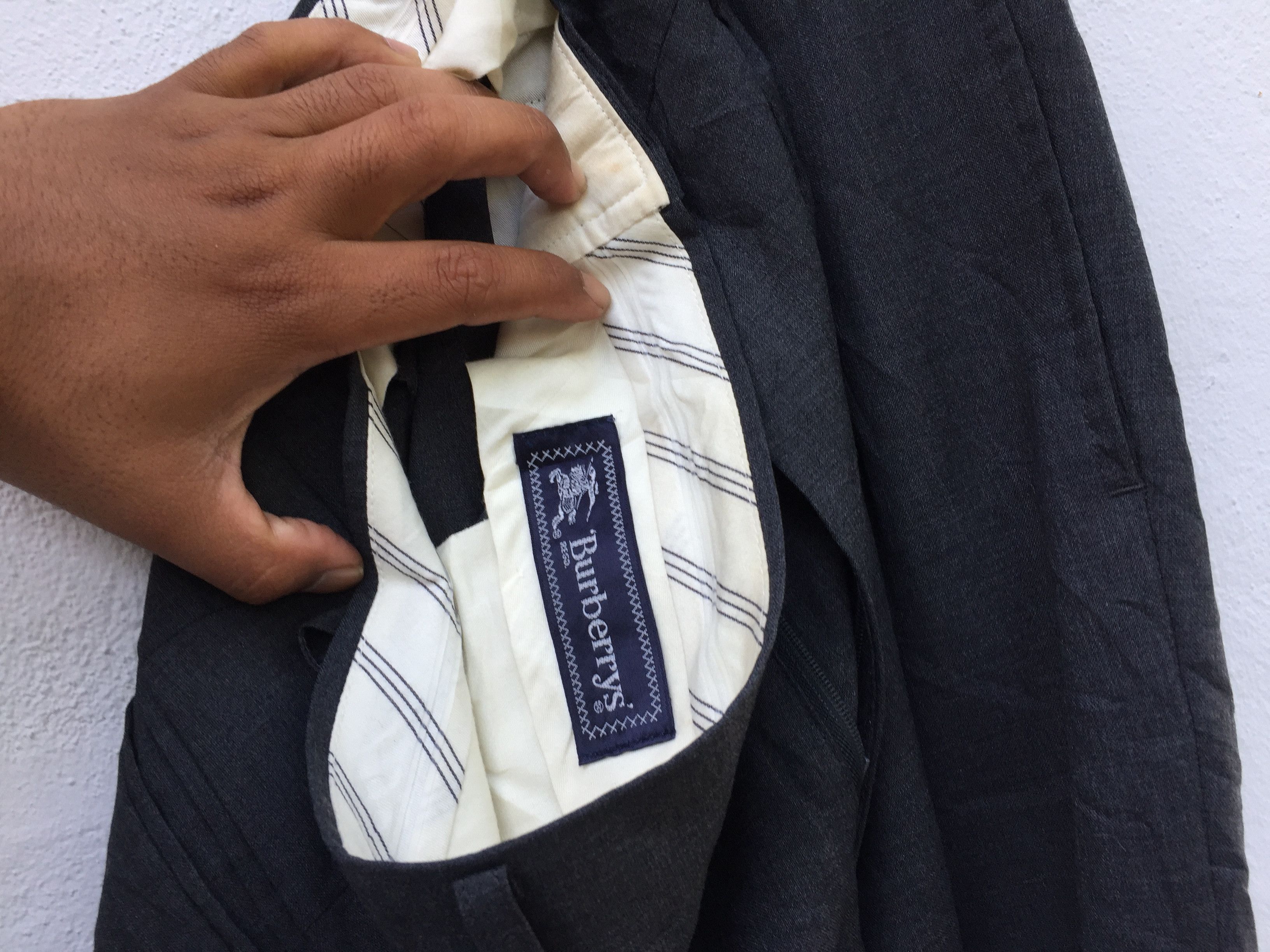 Burberry Vintage 90s Burberry's Pants Size US 33 - 7 Thumbnail