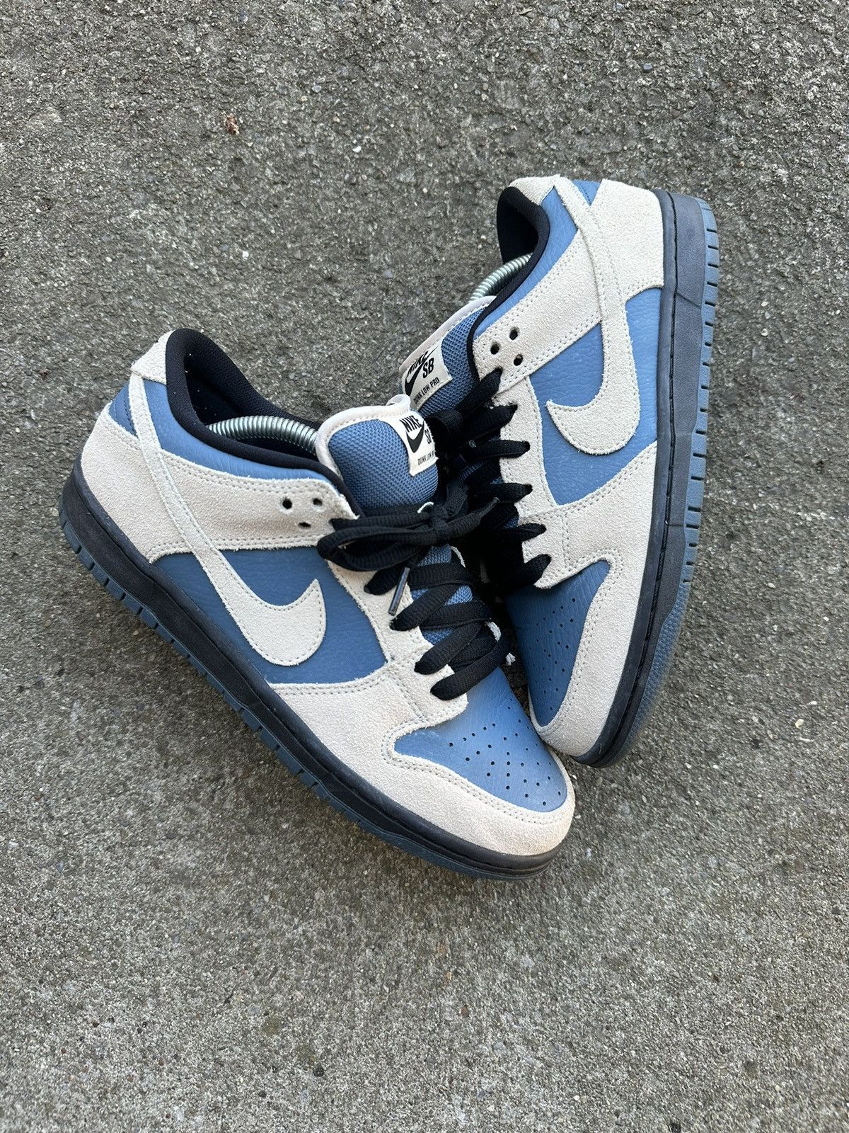 image of Nike Dunk Low Pro Sb Thunderstorm Size 8 Shoes in Light Cream, Men's