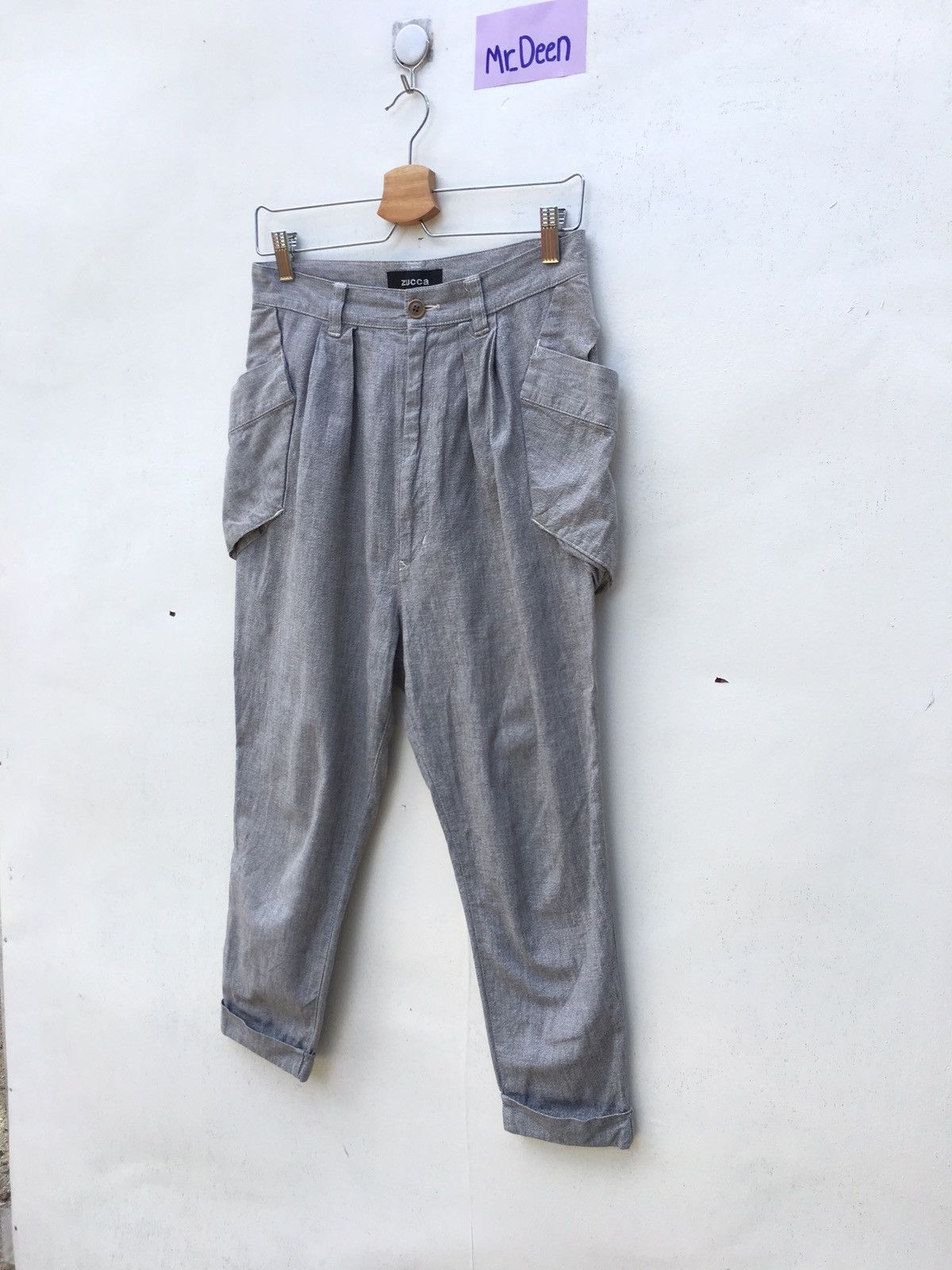 CABANE de ZUCCa Rare Vintage 90s Zucca Harem Pant Cropped Size US 29 - 3 Thumbnail