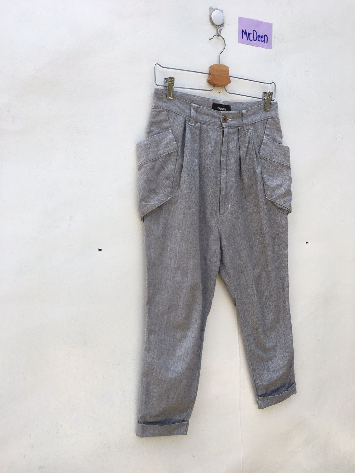 CABANE de ZUCCa Rare Vintage 90s Zucca Harem Pant Cropped Size US 29 - 2 Thumbnail