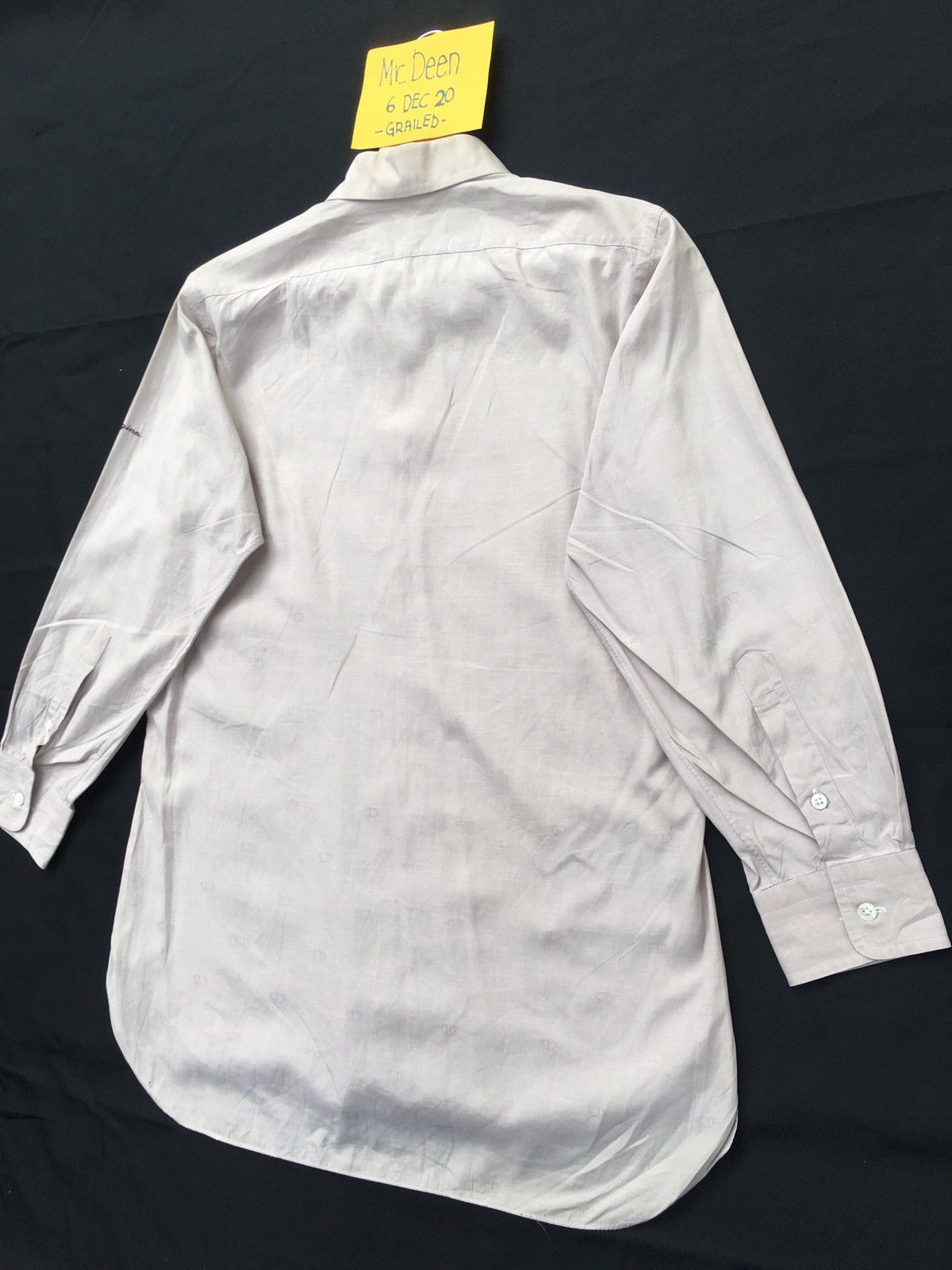 Christian Dior Monsieur Vintage 90s Christian Dior Longsleeve Buttons Up Shirt Size US M / EU 48-50 / 2 - 17 Thumbnail