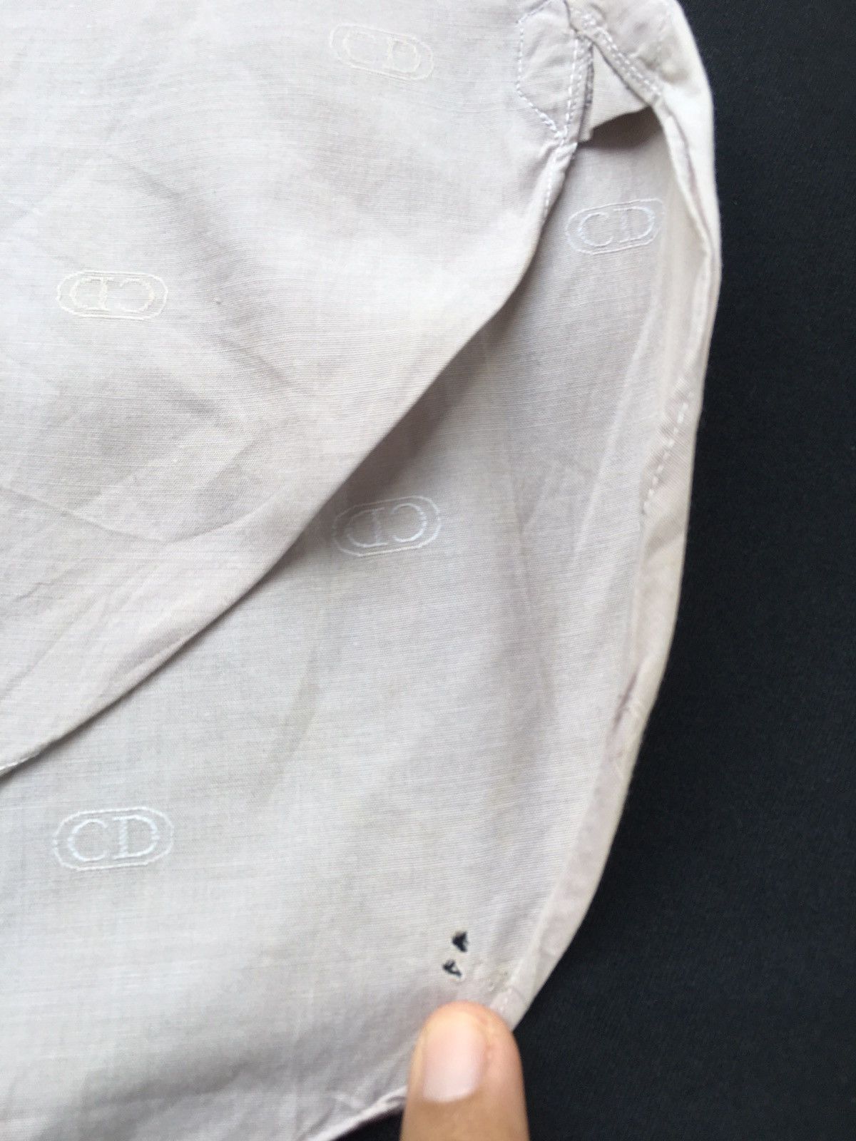 Christian Dior Monsieur Vintage 90s Christian Dior Longsleeve Buttons Up Shirt Size US M / EU 48-50 / 2 - 10 Thumbnail