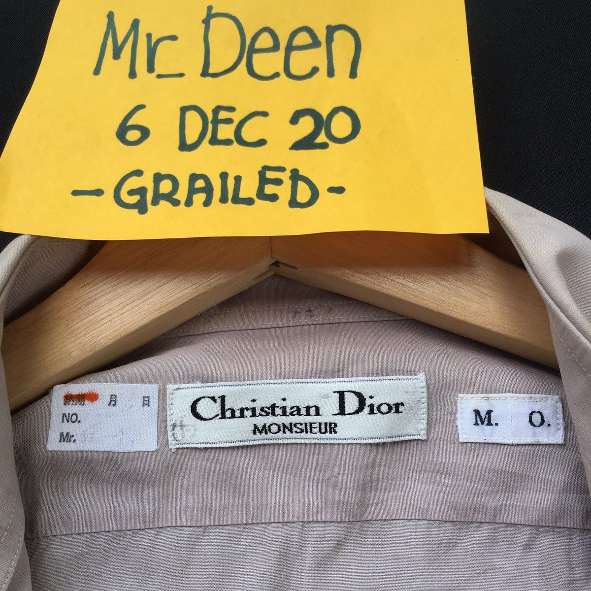 Christian Dior Monsieur Vintage 90s Christian Dior Longsleeve Buttons Up Shirt Size US M / EU 48-50 / 2 - 11 Thumbnail