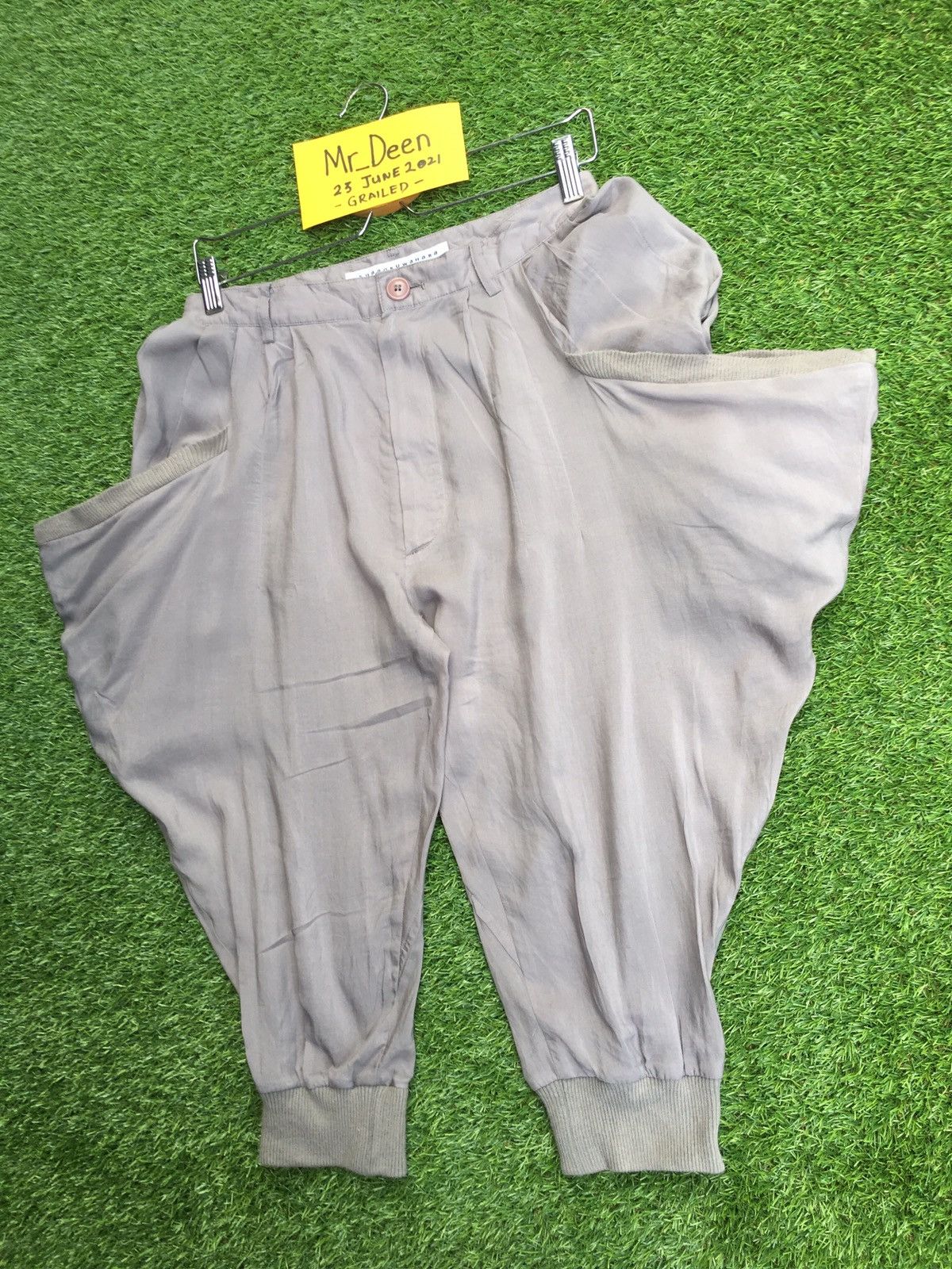 Issey Miyake Vintage Sunao Kuwahara Harem Pants Baggy Style Size US 30 / EU 46 - 3 Thumbnail