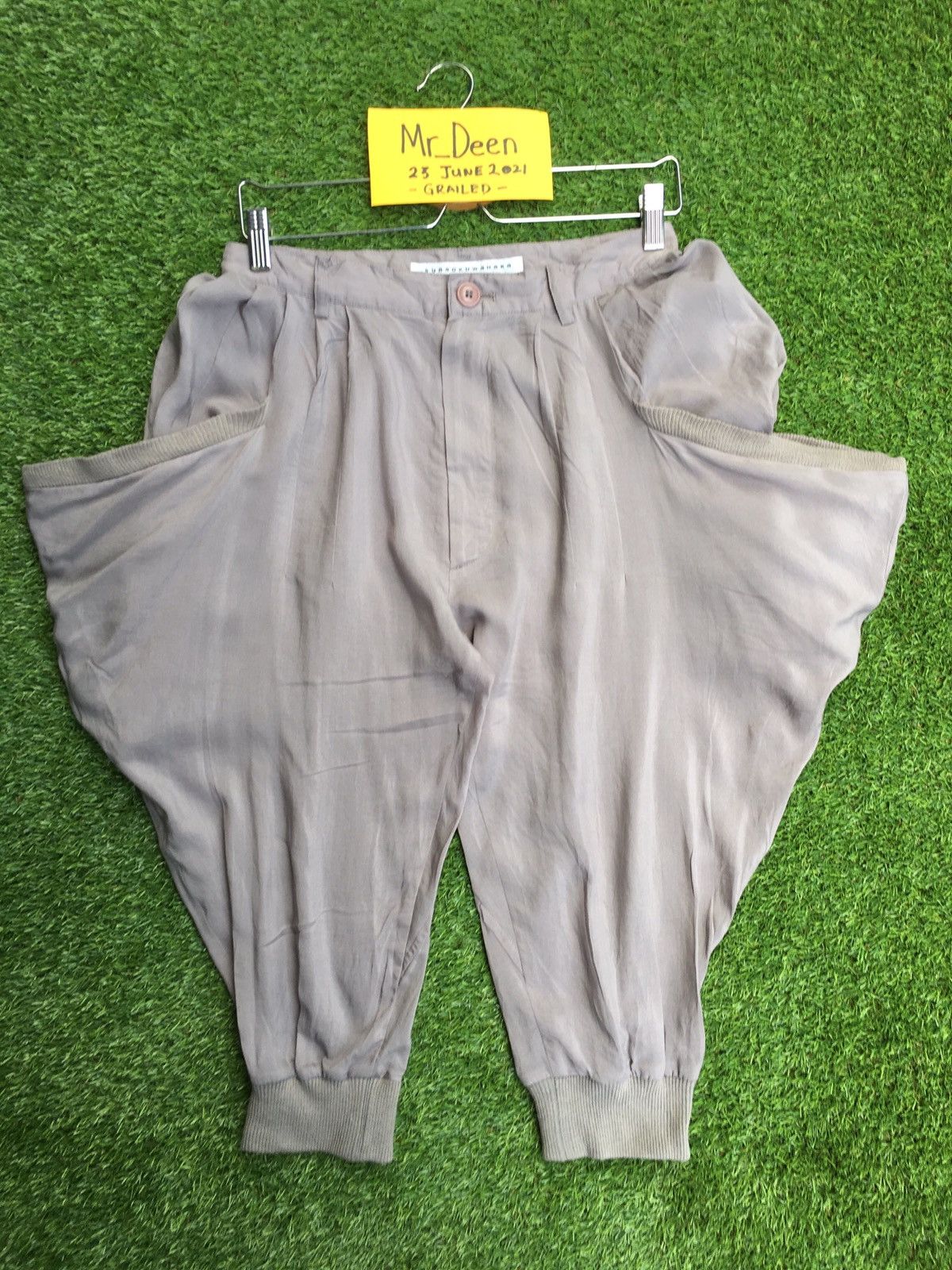 Issey Miyake Vintage Sunao Kuwahara Harem Pants Baggy Style Size US 30 / EU 46 - 5 Thumbnail