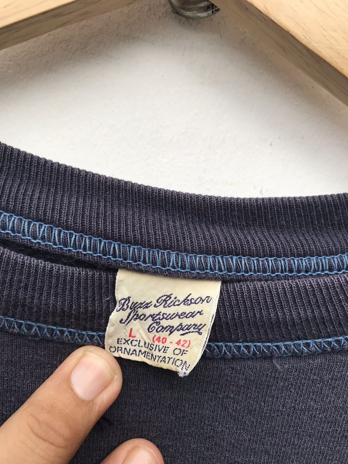 Buzz Rickson's Vintage Buzz Rickson’s Toyo Enterprise Military Sweatshirt Size US M / EU 48-50 / 2 - 2 Thumbnail