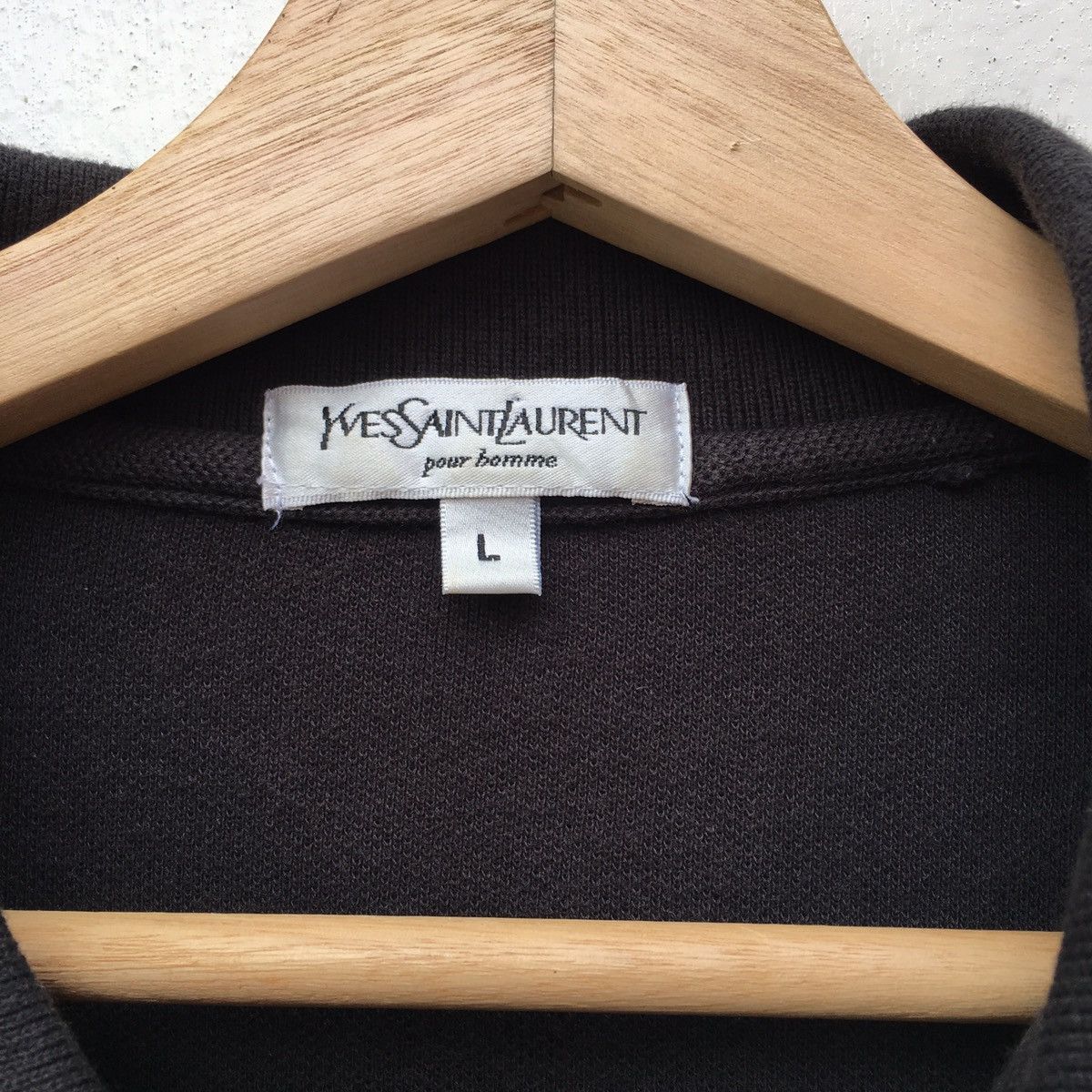 Yves Saint Laurent Vintage Yves Saint Laurent YSL Small Logo Polo Shirt Size US L / EU 52-54 / 3 - 8 Thumbnail