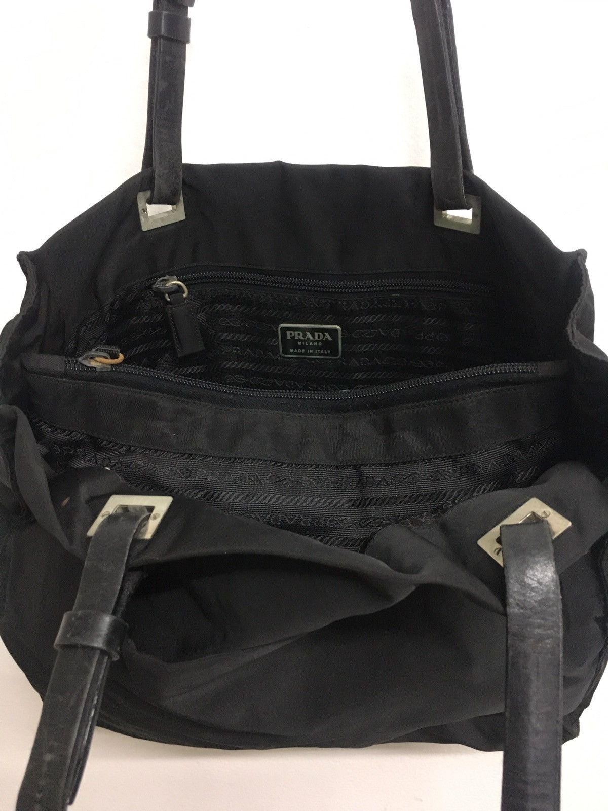 Prada black nylon tote Size ONE SIZE - 9 Thumbnail