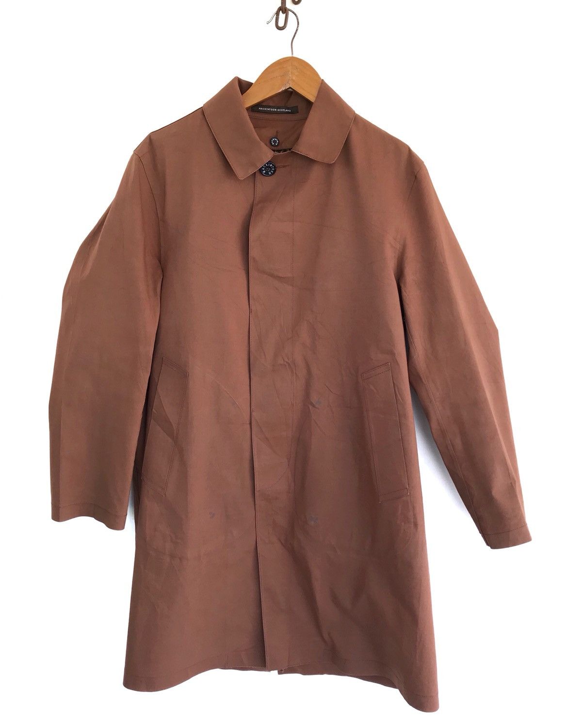 Mackintosh Mackintosh Rubber Proofed Long Coat Size 36 Size US S / EU 44-46 / 1 - 1 Thumbnail