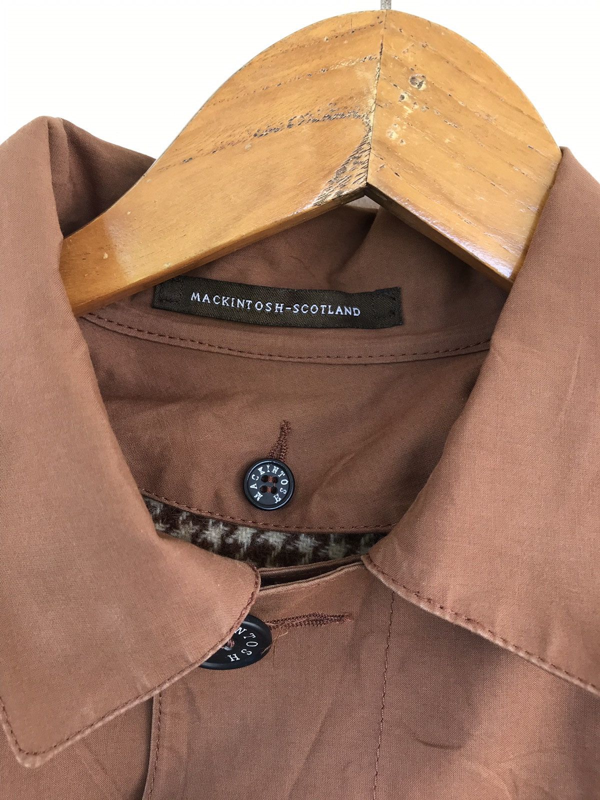 Mackintosh Mackintosh Rubber Proofed Long Coat Size 36 Size US S / EU 44-46 / 1 - 2 Thumbnail