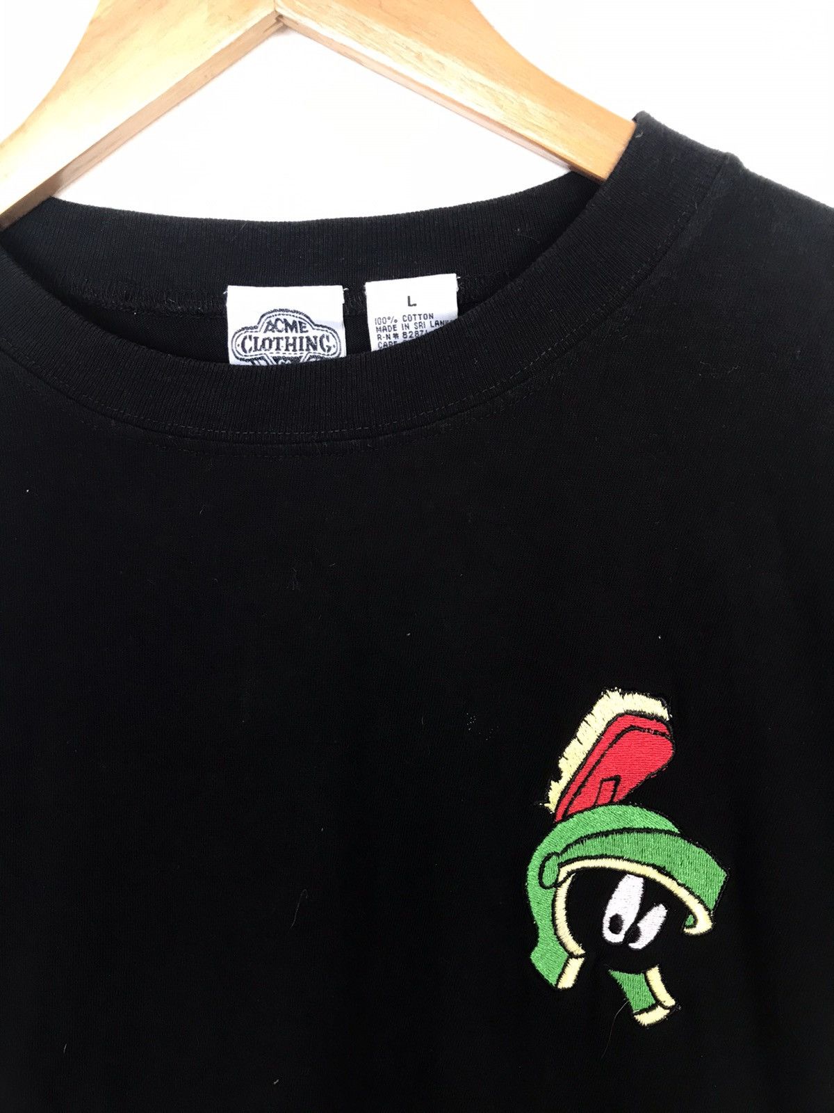 Cartoon Network × Disney Vintage 90s Marvin The Martian Tshirt Looney Tunes Size US L / EU 52-54 / 3 - 2 Thumbnail